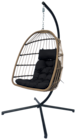 Brico Dépôt Cambrai - Promo Fauteuil oeuf suspendu en acier Promo Fauteuil oeuf suspendu en acier à 139,00 € dans le catalogue Brico Dépôt à Cambrai