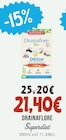 Drainaflore - Superdiet en promo chez Naturalia L'Haÿ-les-Roses à 21,40 €