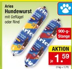 Hundewurst Angebote von Aries bei Zimmermann Aurich für 1,59 €