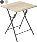 Table pliante 60x60cm en promo chez Maxi Bazar Sarcelles à 29,99 €