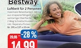 Luftbett für 2 Personen im Angebot bei Kaufhaus Stolz in Rostock Luftbett für 2 Personen Angebote von Bestway bei Kaufhaus Stolz Rostock für 14,99 €