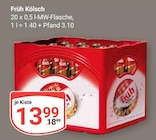 Früh Kölsch Angebote bei GLOBUS Siegen für 13,99 €