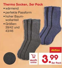 Thermo Socken bei Netto Marken-Discount in Neumünster Thermo Socken im Angebot bei Netto Marken-Discount Neumünster für 3,99 €