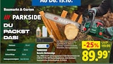 Benzin-Kettensäge von Parkside im aktuellen Lidl Prospekt