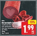 Die herzhafte Salami von Bille für 1,99 € bei EDEKA im Angebot Die herzhafte Salami von Bille im aktuellen EDEKA Prospekt