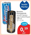 Energydrink Angebote von Booster bei budni Norderstedt für 0,59 €