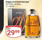 Grappa of Amarone Barrique im Angebot bei GLOBUS in Salzgitter Grappa of Amarone Barrique Angebote bei GLOBUS Salzgitter für 29,99 €