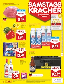 Krombacher im aktuellen Netto Marken-Discount Prospekt (Braunschweig) Krombacher im Netto Marken-Discount Prospekt "Aktuelle Angebote" mit 56 Seiten (Braunschweig)