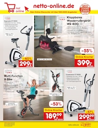 Fitnessgeräte Angebot im aktuellen Netto Marken-Discount Prospekt auf Seite 39