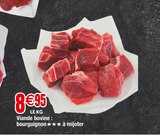 Viande bovine : bourguignon à mijoter en promo à 8,95 € chez Cora Viande bovine : bourguignon à mijoter dans le catalogue Cora
