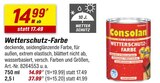 toom Baumarkt Göritz - Wetterschutz-Farbe Angebot im Prospekt Wetterschutz-Farbe bei toom Baumarkt im Göritz Prospekt für 14,99 €