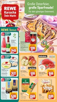 REWE Prospekt Dein Markt mit 20 Seiten
