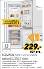 Aktuelle Kühlschrank Angebote bei MEDIMAX in Duisburg Aktuelles Kühl-Gefrierkombination KG 320.2 Weiss Angebot bei MEDIMAX in Duisburg ab 229,00 €