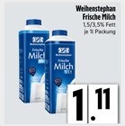 Frische Milch bei E xpress im Starnberg Prospekt für 1,11 €