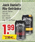 Aktuelle Jack Daniels Angebote bei Trinkgut in Bottrop Aktuelles Mix-Getränke Angebot bei Trinkgut in Bottrop ab 1,99 €