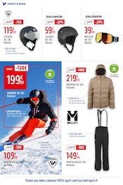 Promos Millet dans le catalogue "DES CADEAUX POUR TOUS À PRIX BLACK FRIDAY !" de Intersport à la page 14