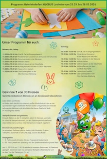 GLOBUS Losheim Prospekt der aktuellen Woche, gültig von 23.03.2026 bis 28.03.2026 Aktueller GLOBUS Losheim Prospekt "Aktuelle Angebote" mit 30 Seiten