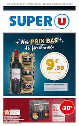 Catalogue Super U "Nos PRIX BAS de fin d'année" à Foix et alentours, 28 pages, 13/11/2024 - 24/12/2024