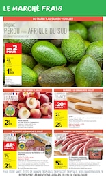 Prix et réduction Alimentation dans le prospectus Carrefour Market en cours Offre Alimentation dans le catalogue Carrefour Market du moment à la page 7