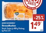 Streuselkuchen im ALDI SÜD Prospekt Streuselkuchen von MEINE KUCHENWELT im aktuellen ALDI SÜD Prospekt für 1,49 €