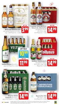 Bitburger im aktuellen EDEKA Prospekt (Darmstadt) Bitburger im EDEKA Prospekt "Aktuelle Angebote" mit 56 Seiten (Darmstadt)