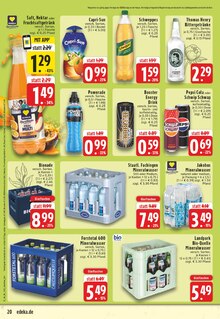 Cola im aktuellen EDEKA Prospekt (Bad Salzuflen) Cola im EDEKA Prospekt "Aktuelle Angebote" mit 30 Seiten (Bad Salzuflen)