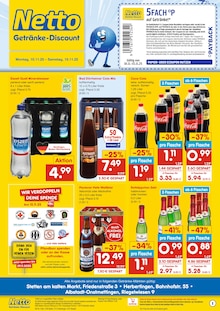 Netto Marken-Discount Prospekt mit 2 Seiten (Bitz)