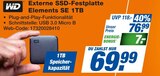 Externe SSD-Festplatte Elements SE 1TB Angebote von WD bei expert Schwäbisch Hall für 69,99 €