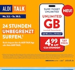 Aktuelles SURF-TICKET UNLIMITED Angebot bei ALDI SÜD in Erlangen ab 4,99 €