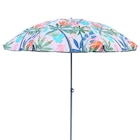 Parasol imprimes vert-blanc d160 en promo chez B&M Savigny-le-Temple à 12,99 €