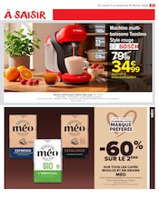 Tassimo Angebote im Prospekt "PRODUITS LAITIERS & VÉGÉTAUX !" von Carrefour Market Tassimo Angebote im Prospekt "PRODUITS LAITIERS & VÉGÉTAUX !" von Carrefour Market auf Seite 29
