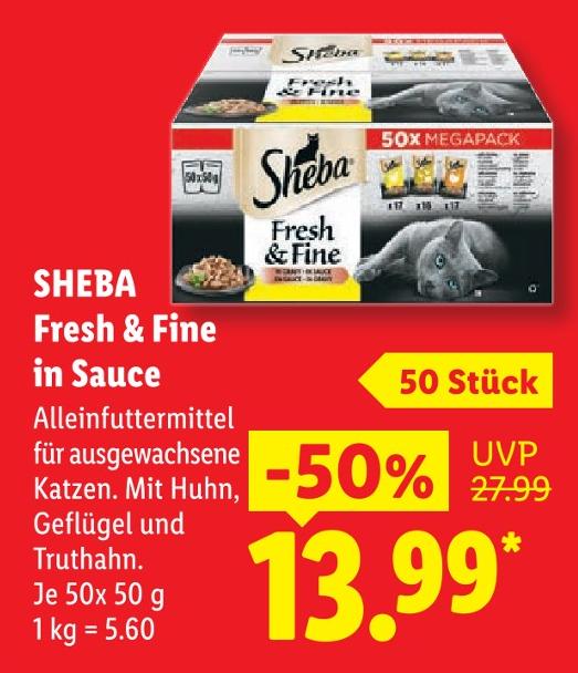 Fresh & Fine in Sauce