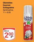 Aktuelles Gourmet Schlagsahne Angebot bei GLOBUS in Duisburg ab 2,00 €