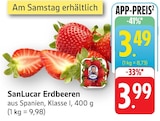 Aktuelles Erdbeeren Angebot bei EDEKA in Pforzheim ab 3,49 €