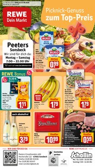 REWE Sonsbeck Prospekt der aktuellen Woche, gültig von 10.08.2026 bis 15.08.2026 Aktueller REWE Sonsbeck Prospekt "Dein Markt" mit 31 Seiten