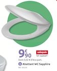 Abattant WC Sapphire - Wirquin Tout simplement ! - Mr.Bricolage à Rennes Abattant WC Sapphire - Wirquin Tout simplement ! en promo chez Mr.Bricolage Rennes à 9,90 €