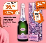 Champagner Pommery Angebote von POMMERY bei Müller Kleve für 34,99 €