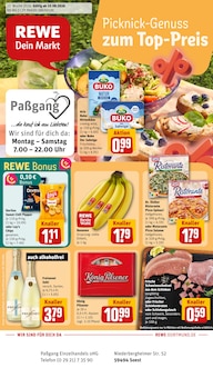 REWE Prospekt Dein Markt mit 33 Seiten