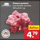 Gulasch gemischt im Angebot bei Netto Marken-Discount in Eberswalde Gulasch gemischt Angebote von Gut Ponholz bei Netto Marken-Discount Eberswalde für 4,79 €