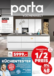 Küchenmöbel im porta Möbel Prospekt in Willich Aktueller porta Möbel Prospekt mit Küchenmöbel, "PORTA KÜCHENWELT", Seite 1