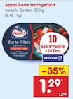 Zarte Heringsfilets im Angebot bei Netto Marken-Discount in Paderborn Zarte Heringsfilets Angebote von Appel bei Netto Marken-Discount Paderborn für 1,29 €