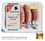 Frische grobe Bratwurst bei EDEKA im Aichwald Prospekt für 2,89 €