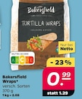 Tortilla Wraps Angebote von Bakersfield bei Netto mit dem Scottie Bautzen für 0,99 €