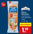 Wiener Würstchen im Angebot bei Netto Marken-Discount in Braunschweig Wiener Würstchen Angebote von Hofmaier bei Netto Marken-Discount Braunschweig für 1,19 €