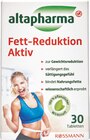 Kohlenhydrat-Reduktion Aktiv oder Fett-Reduktion Aktiv von Altapharma für 3,99 € bei Rossmann im Angebot Kohlenhydrat-Reduktion Aktiv oder Fett-Reduktion Aktiv von Altapharma im aktuellen Rossmann Prospekt