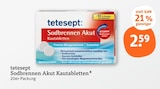 Sodbrennen Akut Kautabletten im tegut Prospekt Sodbrennen Akut Kautabletten von tetesept im aktuellen tegut Prospekt für 2,59 €