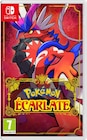 Jeu Pokemon Violet ou Pokemon Ecarlate ou Pokemon Arceus pour Nintendo Switch - NINTENDO en promo chez Carrefour Mérignac à 44,49 €