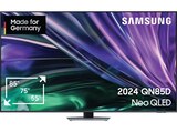 GQ65QN85D Mini LED / Neo QLED TV (Flat, 65 Zoll 163 cm, UHD 4K, SMART TV, Tizen) im MediaMarkt Saturn Prospekt GQ65QN85D Mini LED / Neo QLED TV (Flat, 65 Zoll 163 cm, UHD 4K, SMART TV, Tizen) von SAMSUNG im aktuellen MediaMarkt Saturn Prospekt für 1.299,00 €