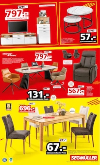 Wohnzimmertisch im Segmüller Prospekt "Segmüller Highlight Angebote" mit 8 Seiten (Mannheim)