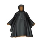 Poncho de pluie réfléchissant pour vélo et trottinette CASR Noir - Casr en promo chez Feu Vert Villejuif à 35,99 €